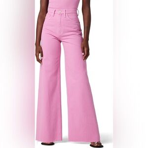 HUDSON Jeans James High-Rise Wide Leg Fuchsia Pink NWT